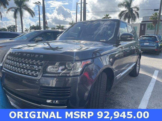 Used 2016 Land Rover Range Rover HSE