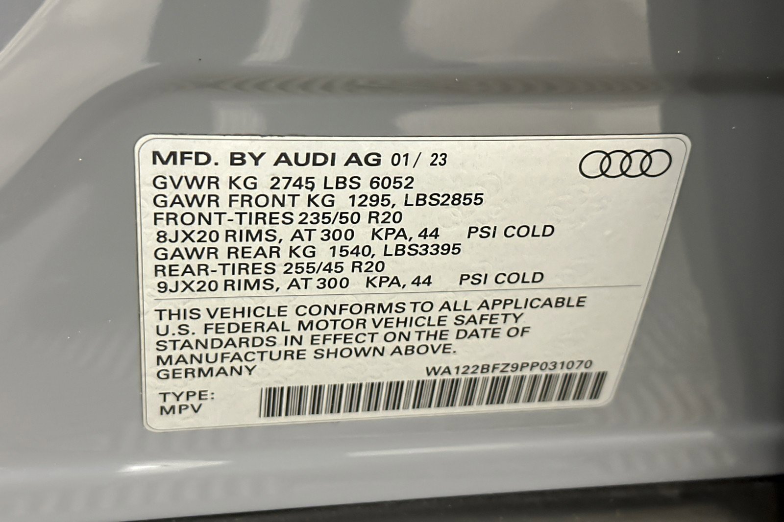 Certified 2023 Audi Q4 e-tron Premium AWD/4WD image 26
