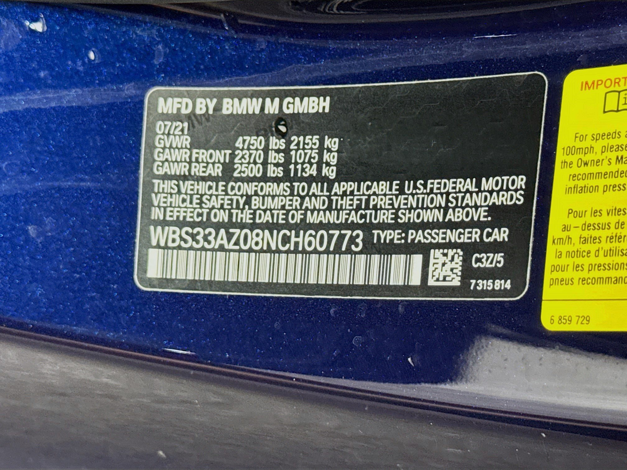 Used 2022 BMW M4 Competition w/ Executive Package RWD image 38