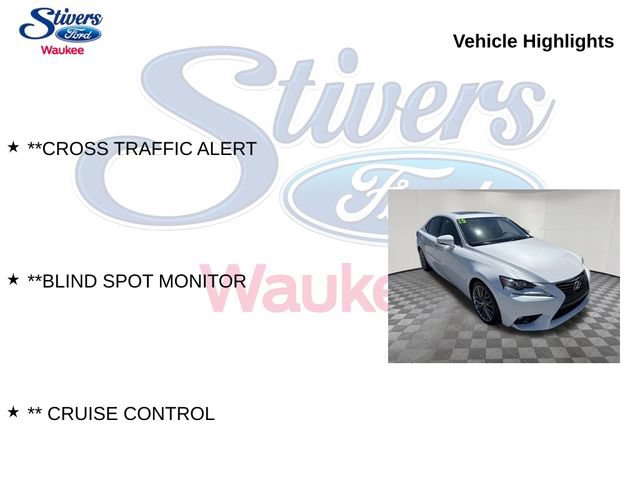 Used 2015 Lexus IS 250 w/ Navigation System Package RWD image 16
