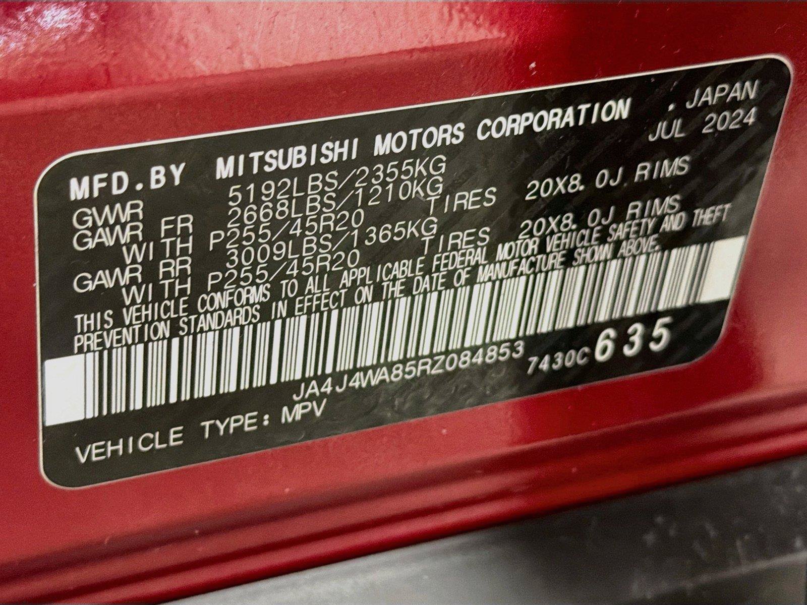 Used 2024 Mitsubishi Outlander SEL AWD/4WD image 39