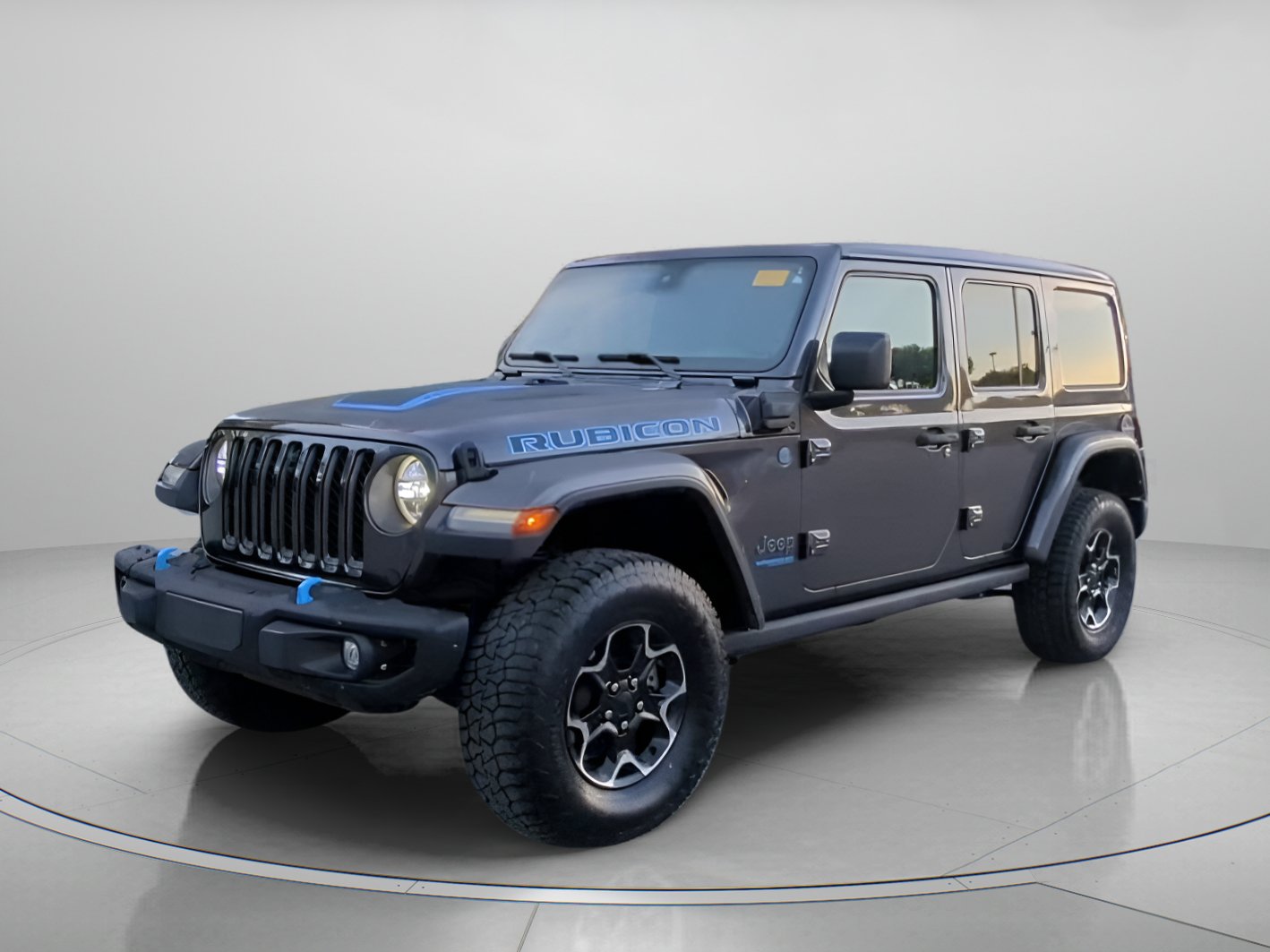 Used 2021 Jeep Wrangler Unlimited Rubicon 4xe w/ Steel Bumper Group AWD/4WD image 12