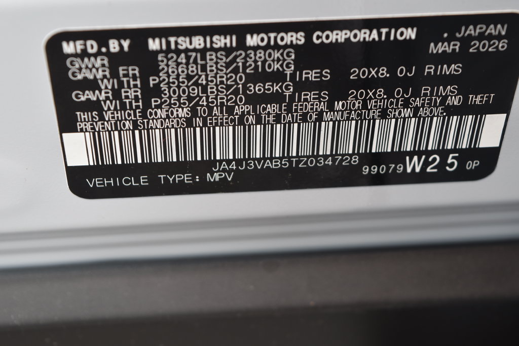 New 2026 Mitsubishi Outlander SE FWD image 7