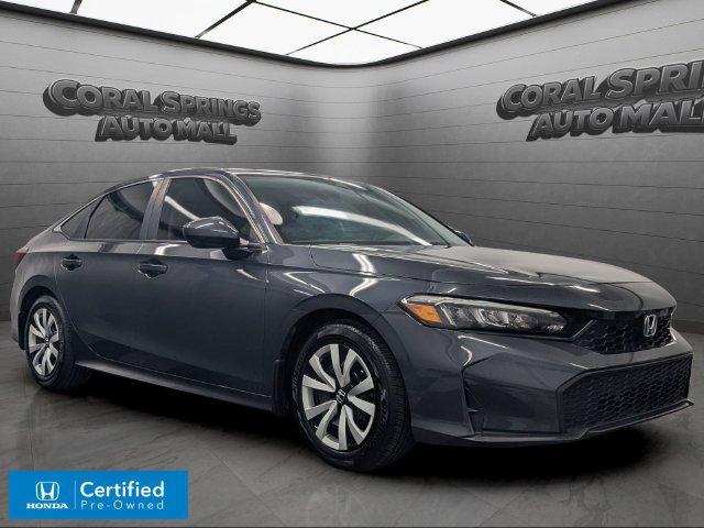 Certified 2025 Honda Civic LX image 1