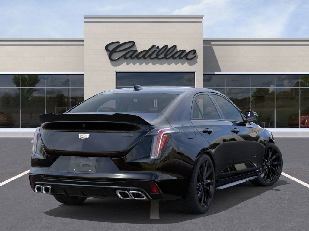 New 2026 Cadillac CT4 V w/ LPO, ONYX Package image 4