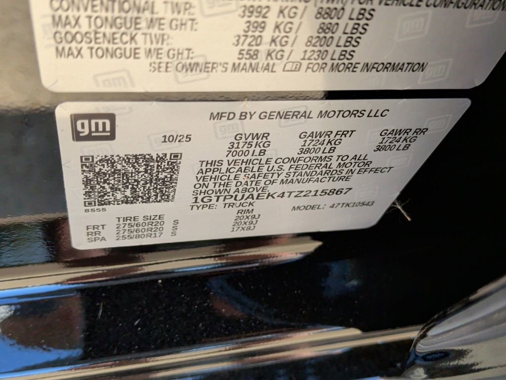 New 2026 GMC Sierra 1500 Pro w/ Graphite Edition image 41