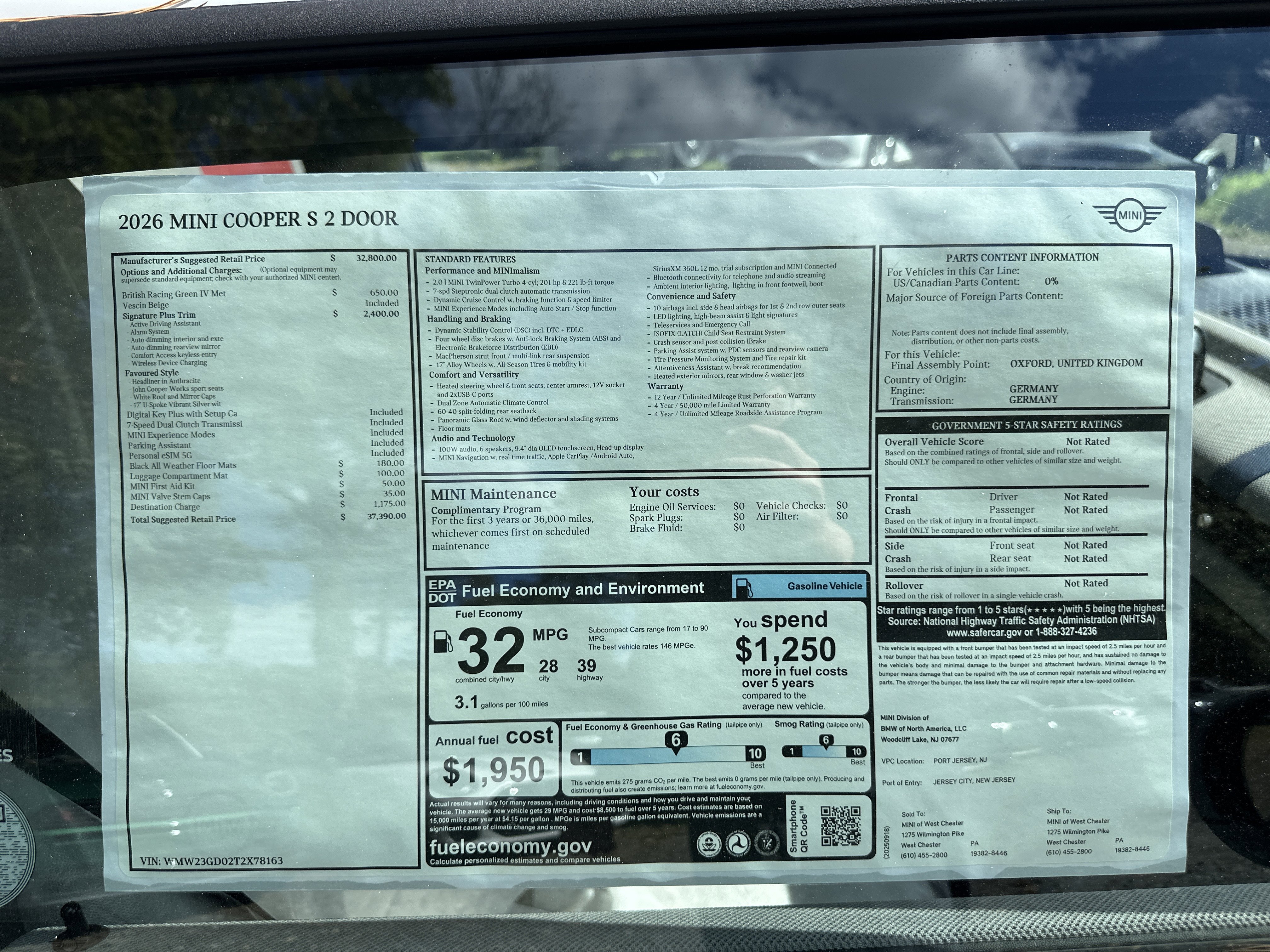 New 2026 MINI Cooper S image 5