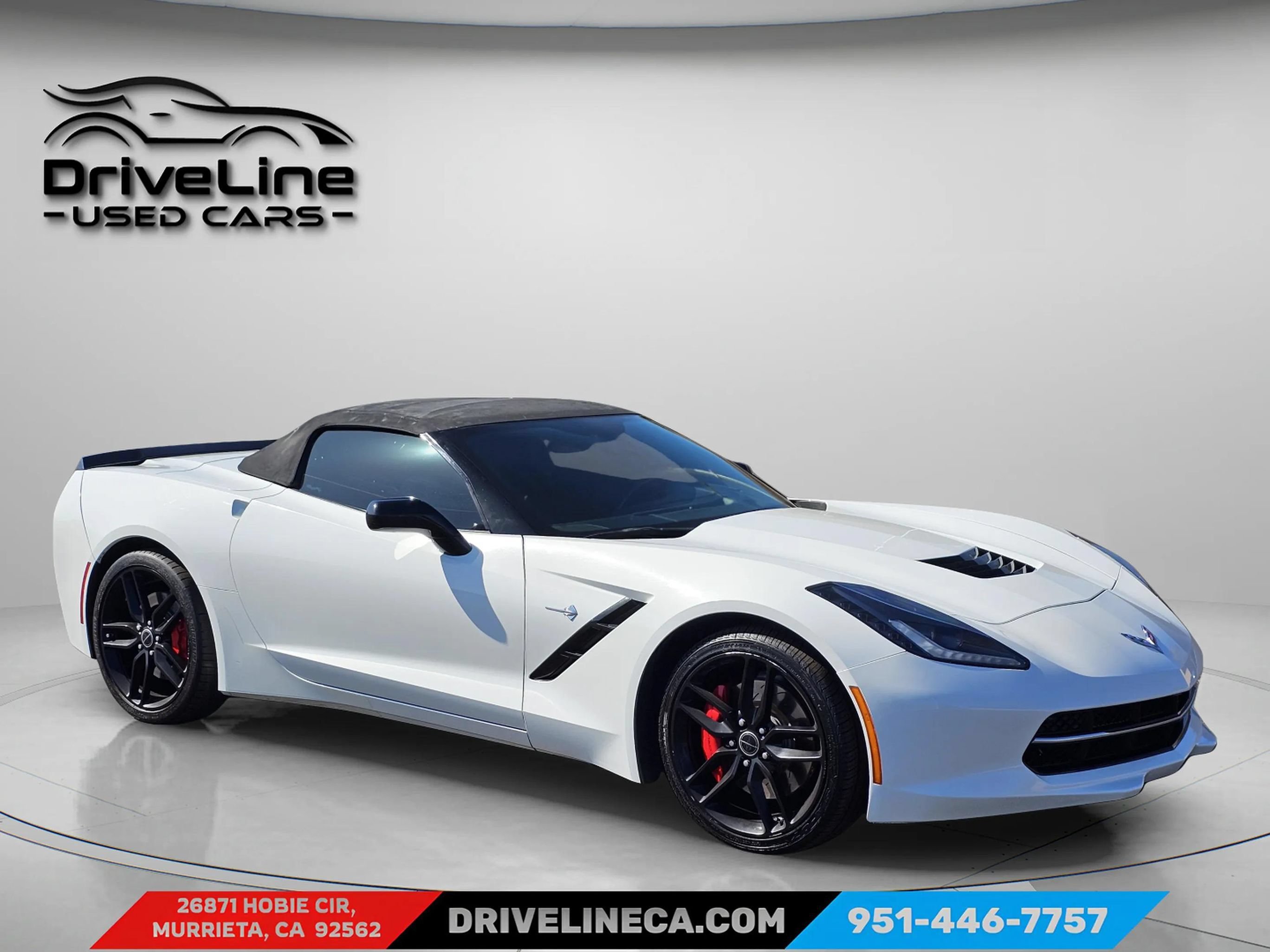 Used 2014 Chevrolet Corvette Stingray Convertible w/ 3LT Preferred Equipment Group RWD image 13