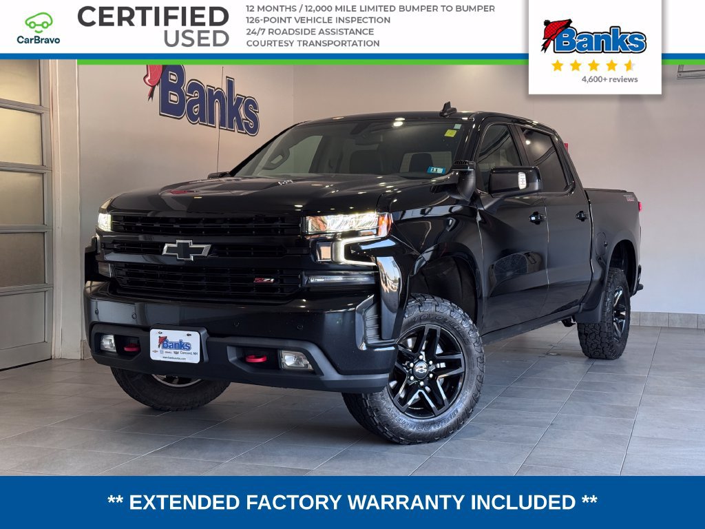 Certified 2020 Chevrolet Silverado 1500 LT Trail Boss AWD/4WD image 1