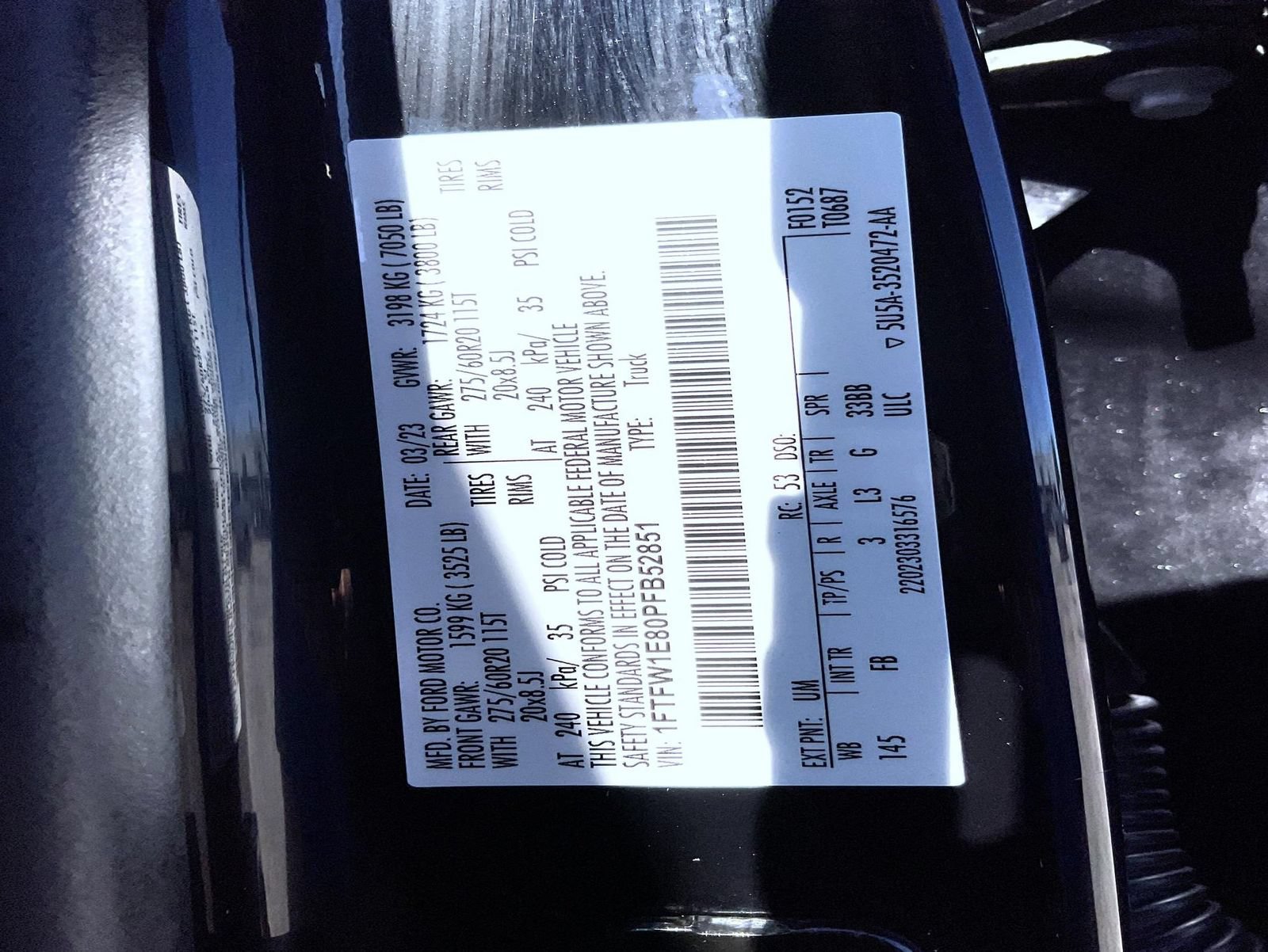 Used 2023 Ford F150 XLT w/ Equipment Group 302A High AWD/4WD image 25