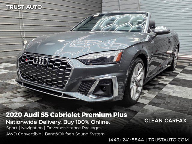 Used 2020 Audi S5 Premium Plus AWD/4WD image 1