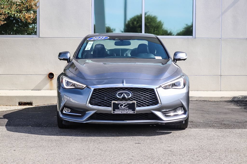Certified 2021 INFINITI Q60 3.0t Luxe w/ Cargo Package RWD image 2