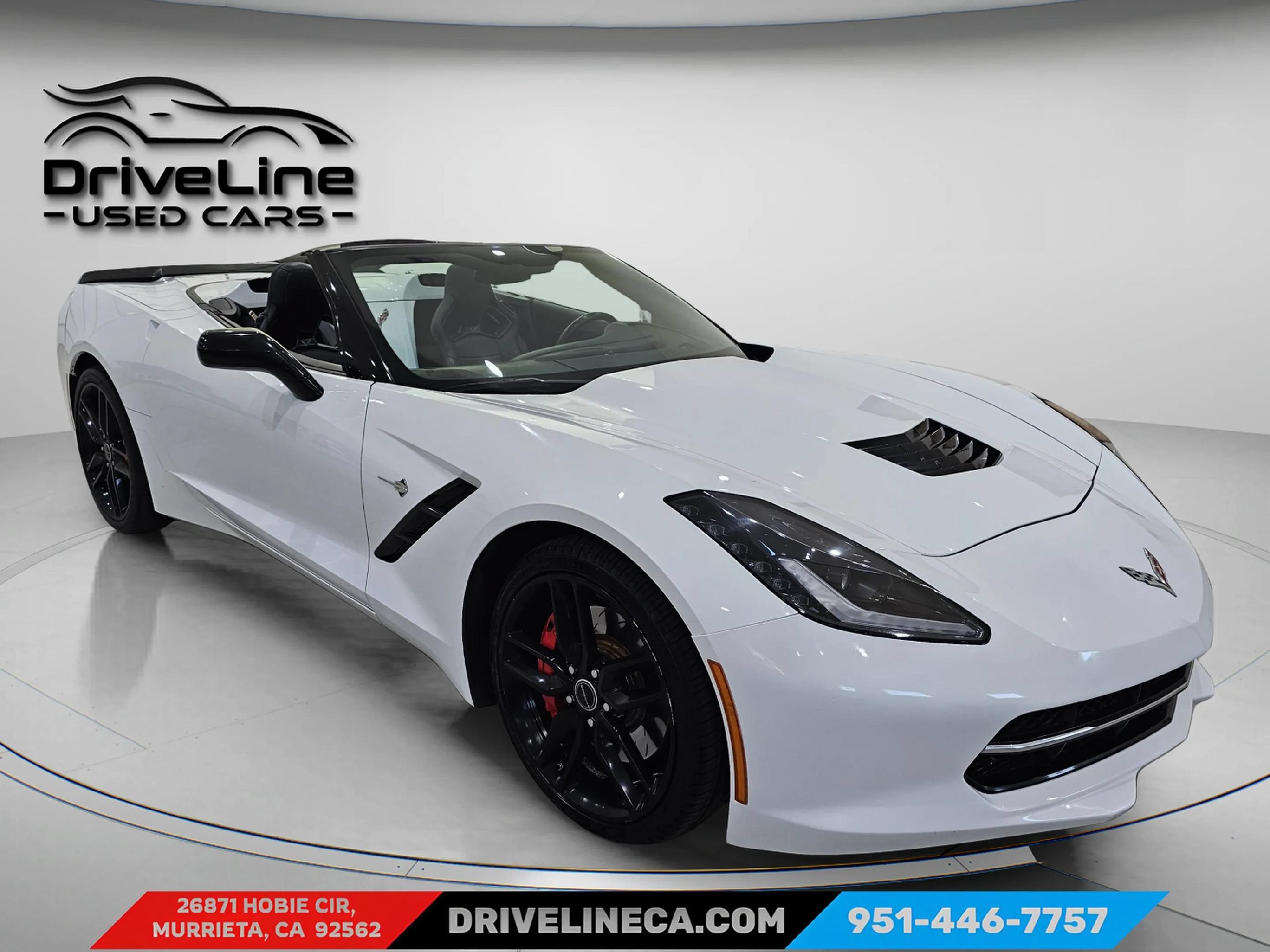 Used 2014 Chevrolet Corvette Stingray Convertible w/ 3LT Preferred Equipment Group RWD image 16