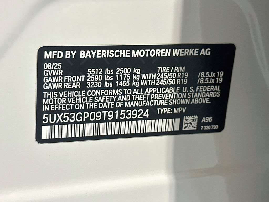 Used 2026 BMW X3 xDrive30i w/ Convenience Package AWD/4WD image 31