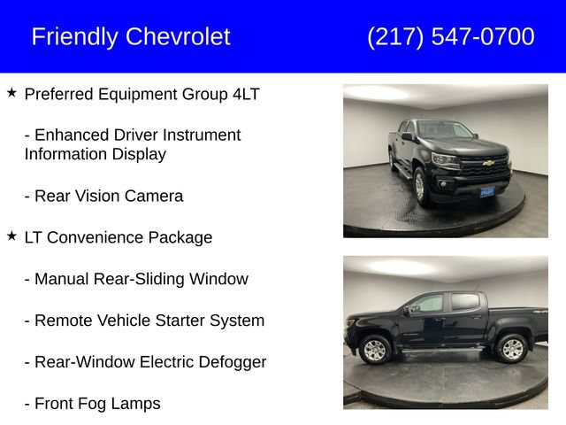 Certified 2022 Chevrolet Colorado LT w/ Safety Package AWD/4WD image 18