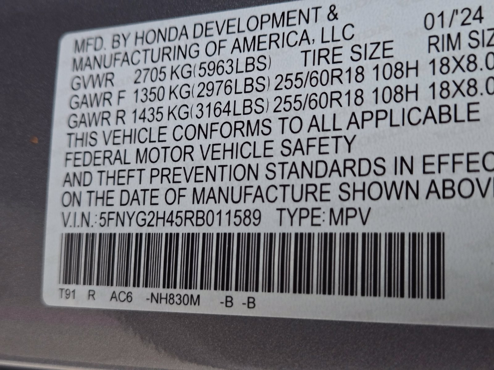 Used 2024 Honda Pilot EX-L image 34