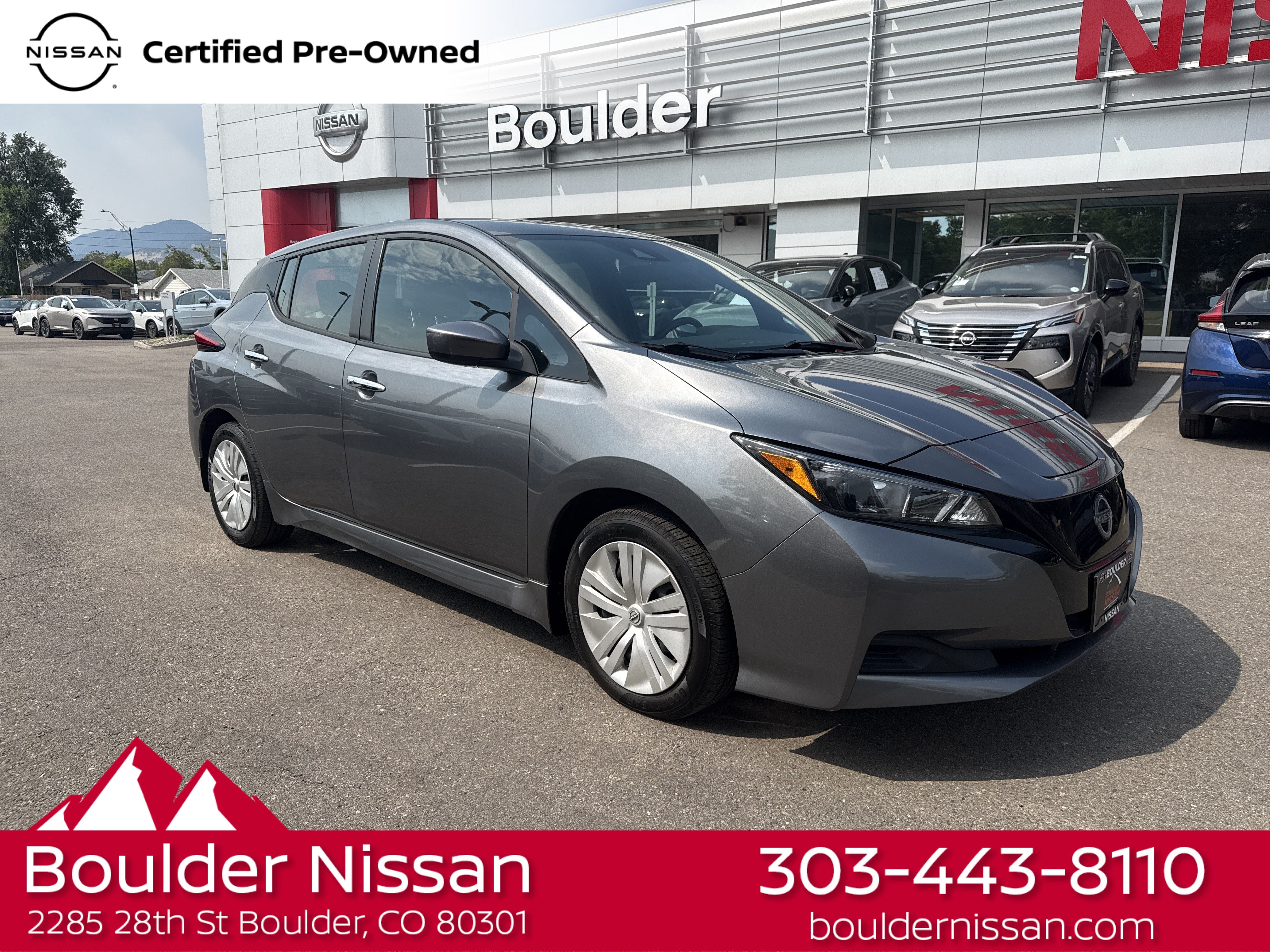 Certified 2025 Nissan Leaf S FWD image 1