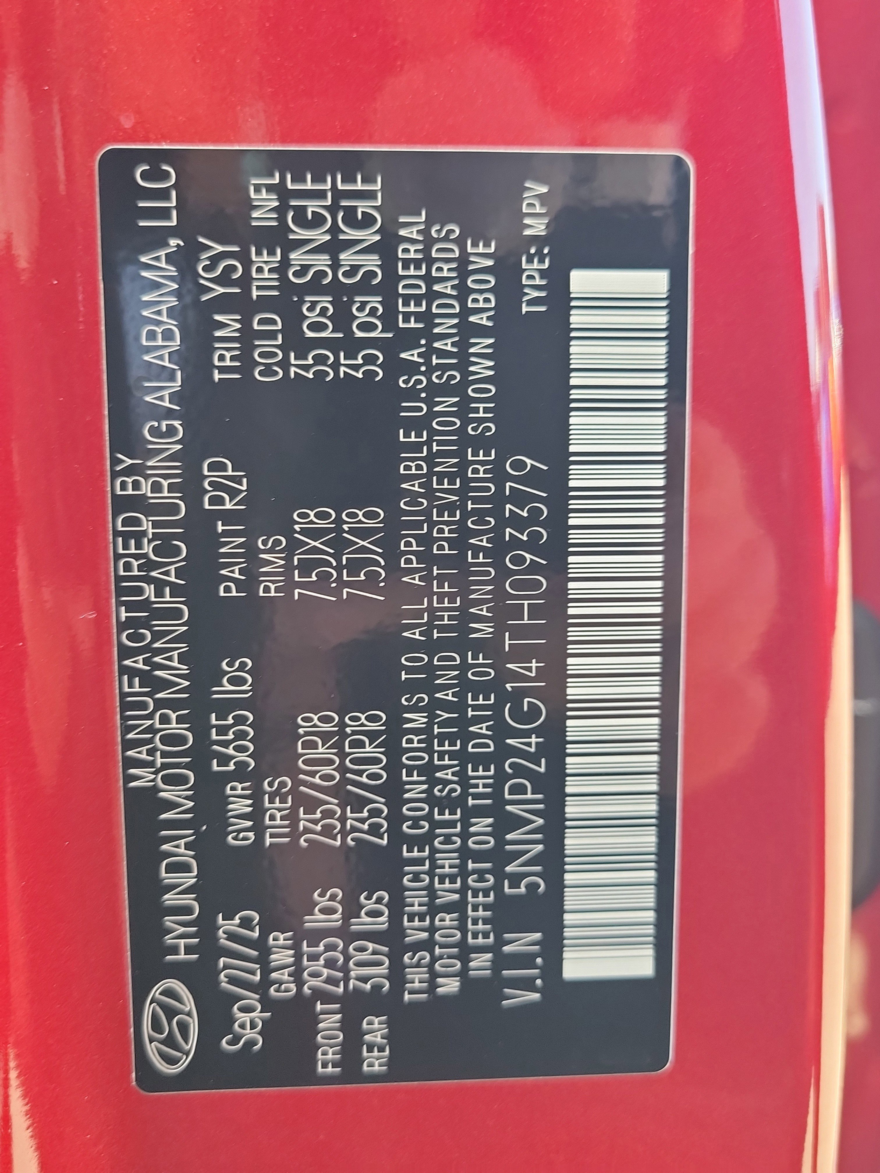 New 2026 Hyundai Santa Fe SEL image 36