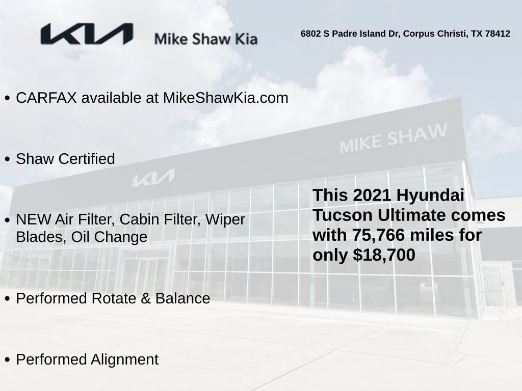 Used 2021 Hyundai Tucson Ultimate FWD image 3