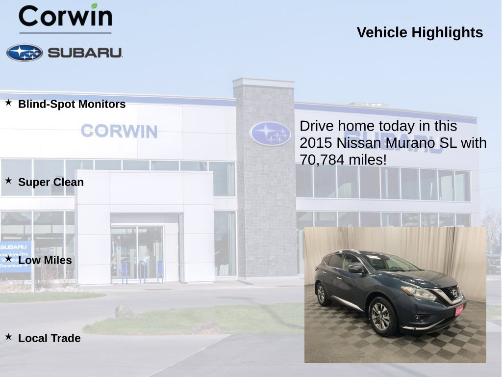 Used 2015 Nissan Murano SL AWD/4WD image 6