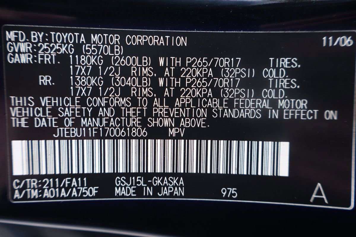 Used 2007 Toyota FJ Cruiser 4WD image 43