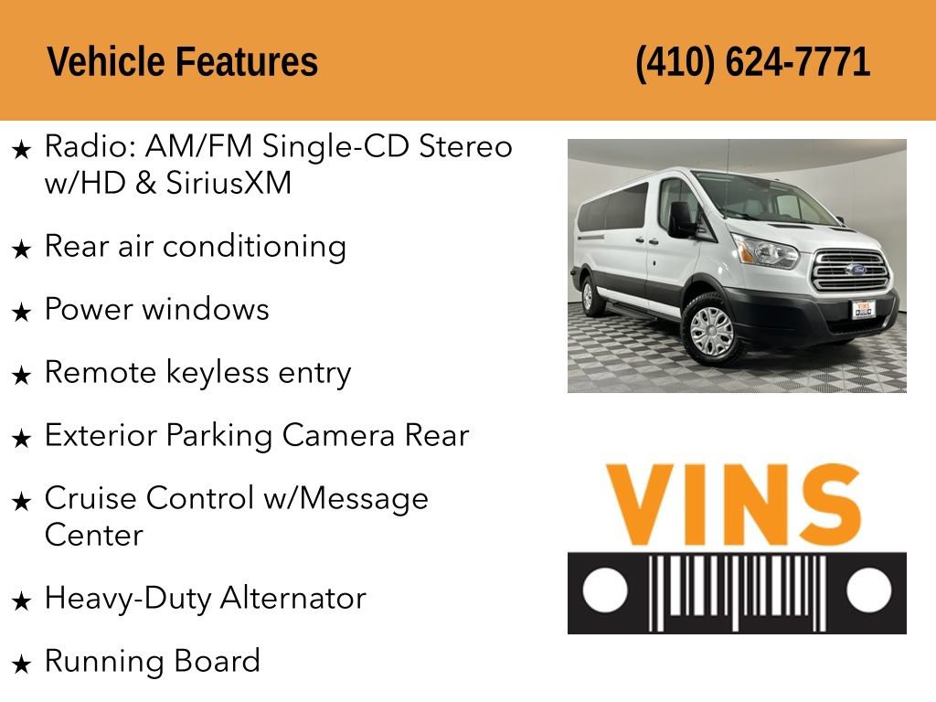 Used 2019 Ford Transit 350 XLT RWD image 5