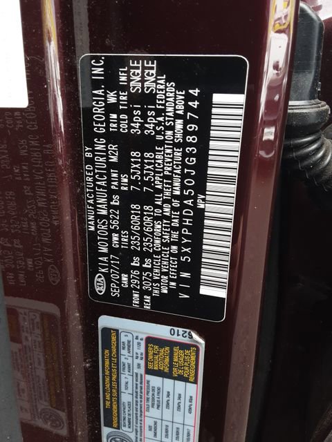 Used 2018 Kia Sorento EX AWD/4WD image 25