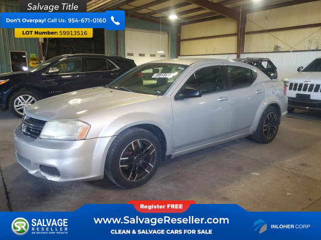 Used 2012 Dodge Avenger SE FWD image 1