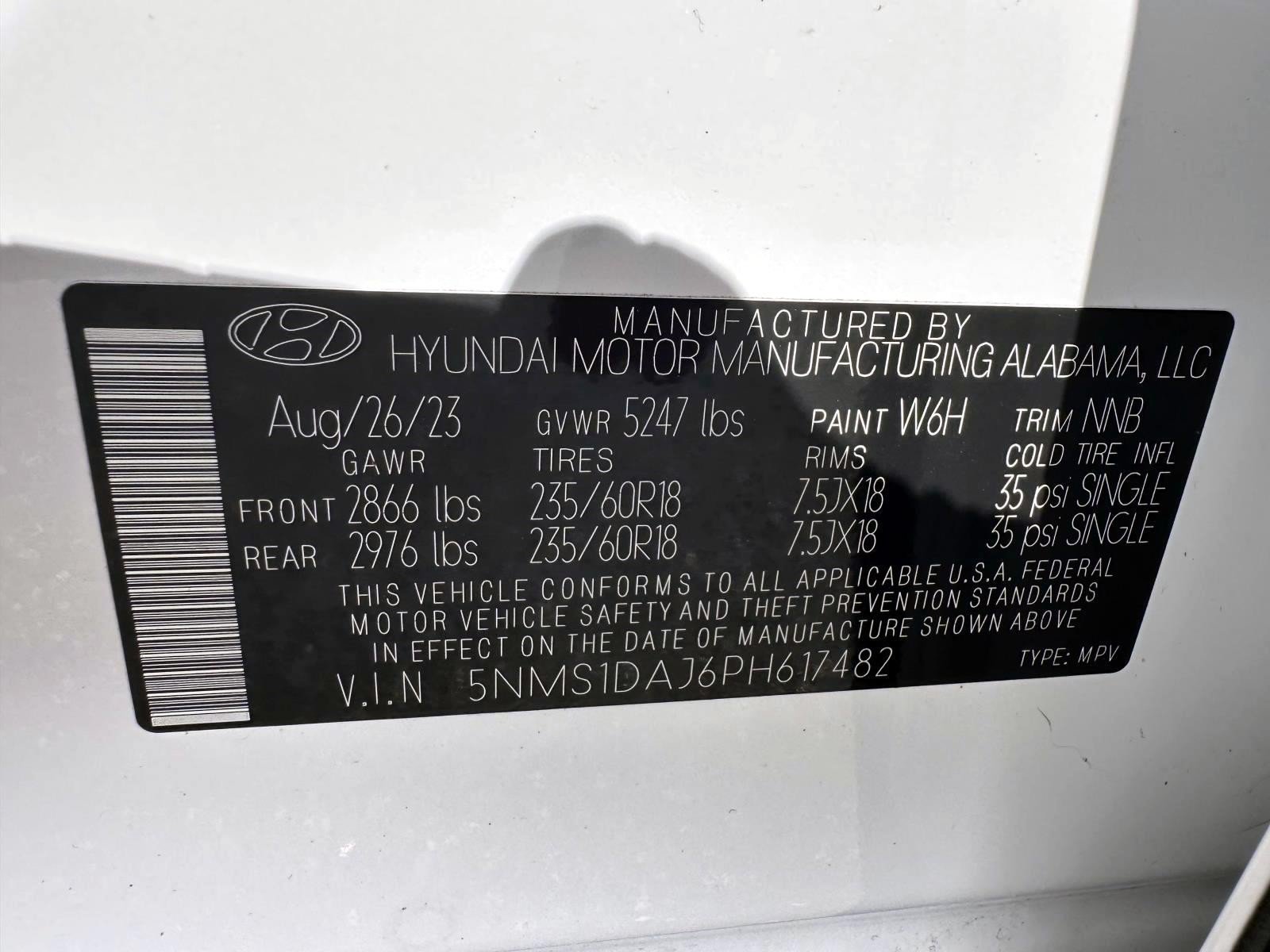 Used 2023 Hyundai Santa Fe SE AWD/4WD image 30