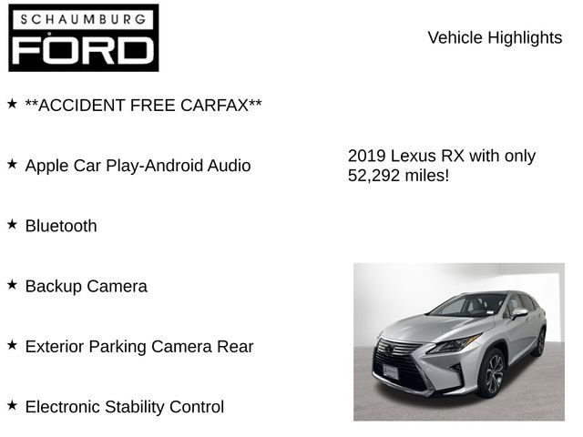 Used 2019 Lexus RX 350 AWD w/ Navigation Package image 8