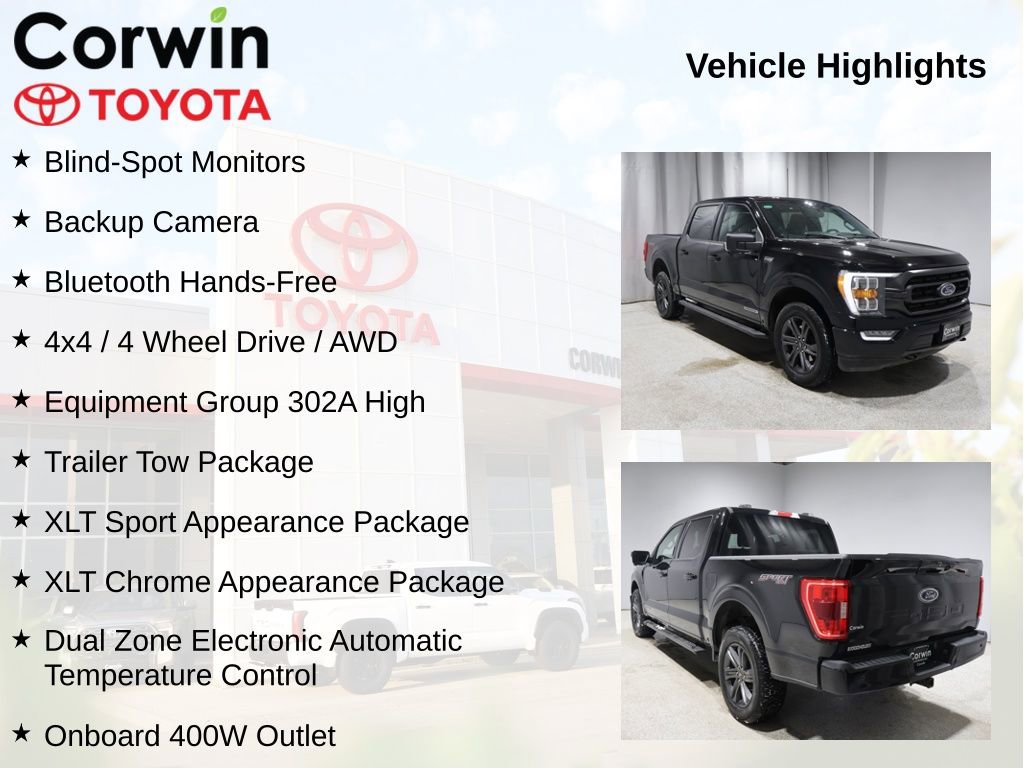 Used 2023 Ford F150 XLT w/ Equipment Group 302A High image 11