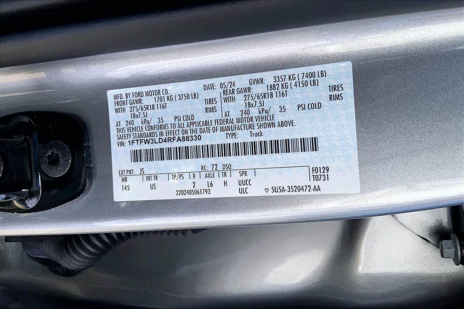 Used 2024 Ford F150 XLT w/ Mobile Office Package AWD/4WD image 33