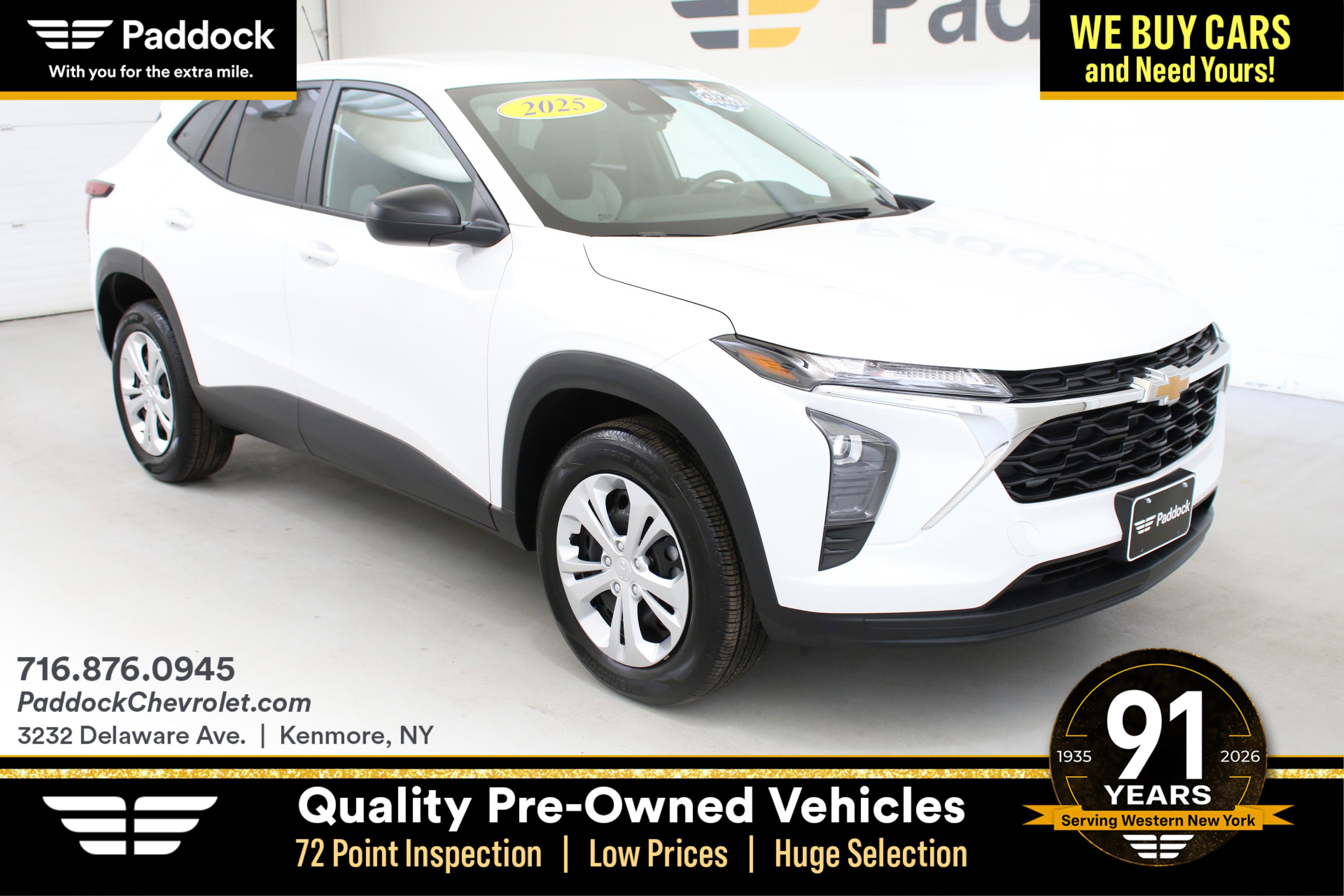 Used 2025 Chevrolet Trax LS