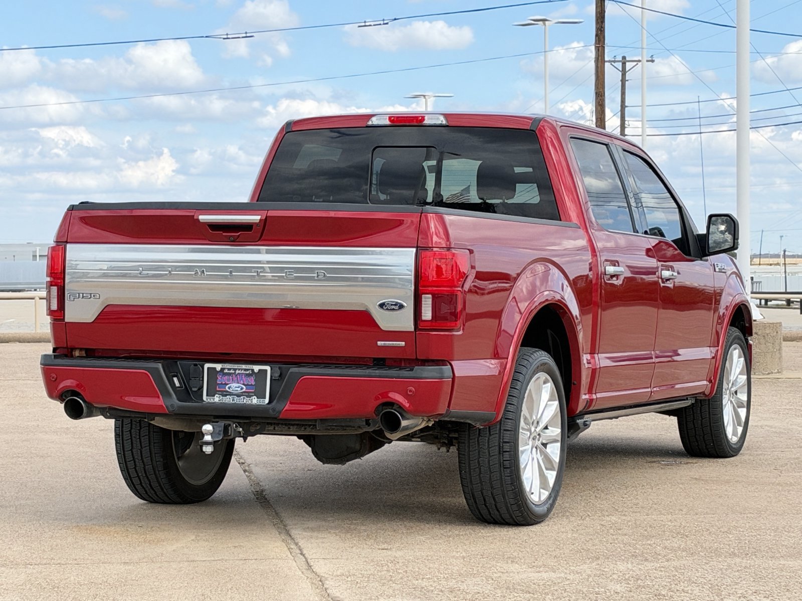 Used 2020 Ford F150 Limited w/ Trailer Tow Package AWD/4WD image 4
