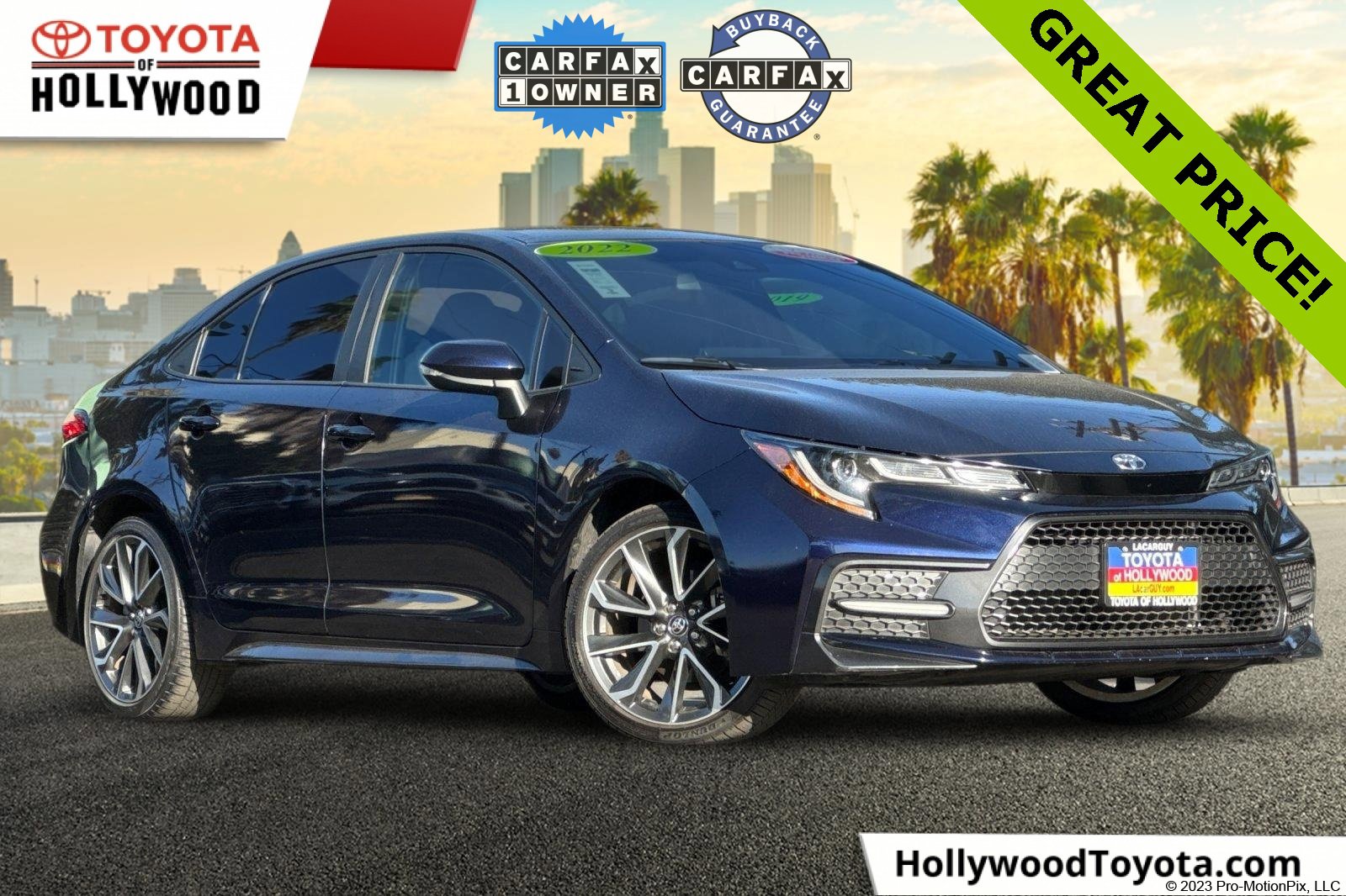 Certified 2022 Toyota Corolla SE