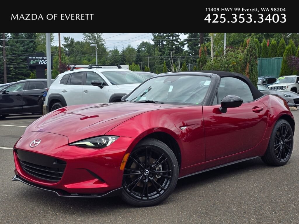 New 2026 MAZDA MX-5 Miata Club w/ Interior Package RWD image 1