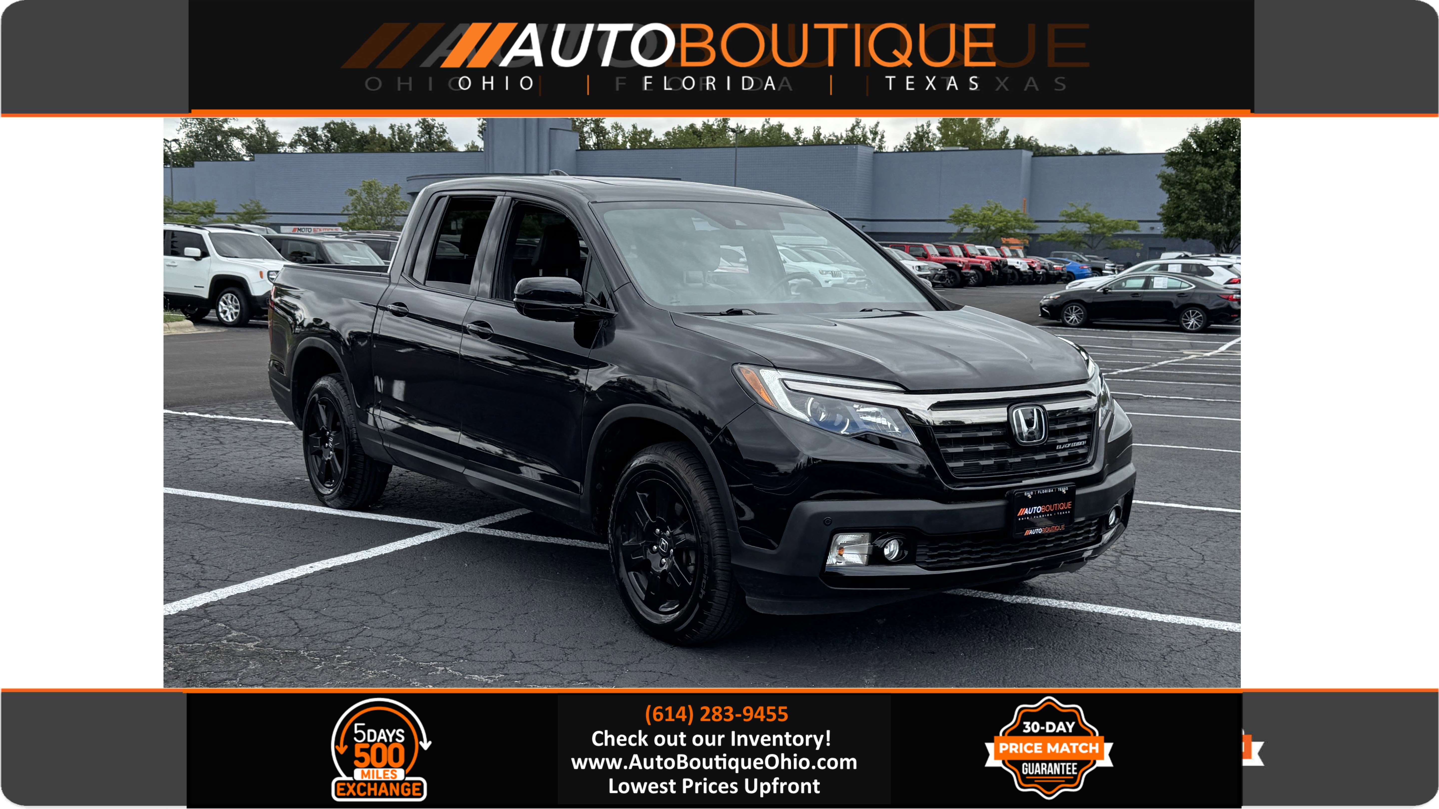 Used 2019 Honda Ridgeline Black Edition
