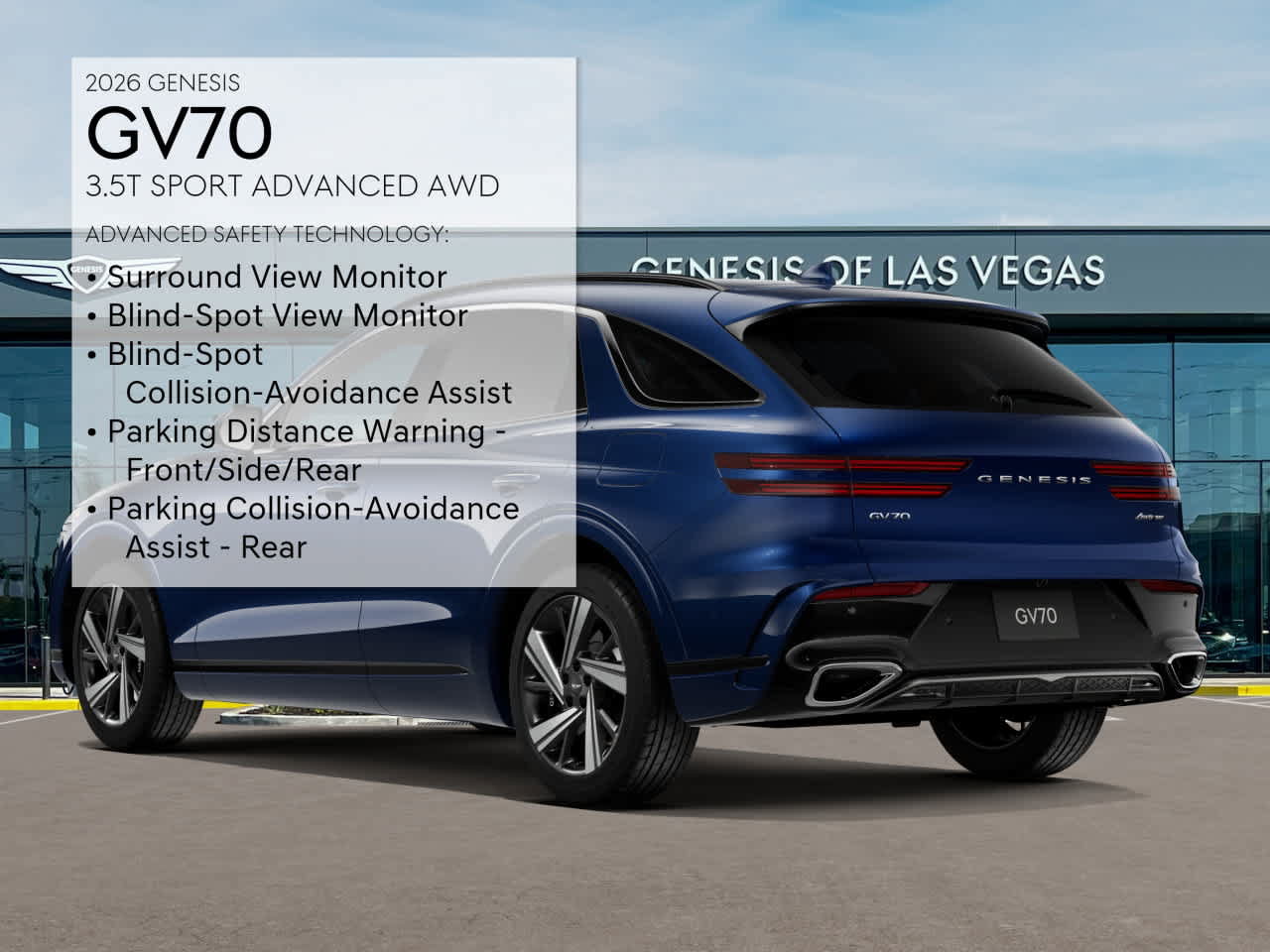 New 2026 Genesis GV70 3.5T Sport Advanced AWD/4WD image 7