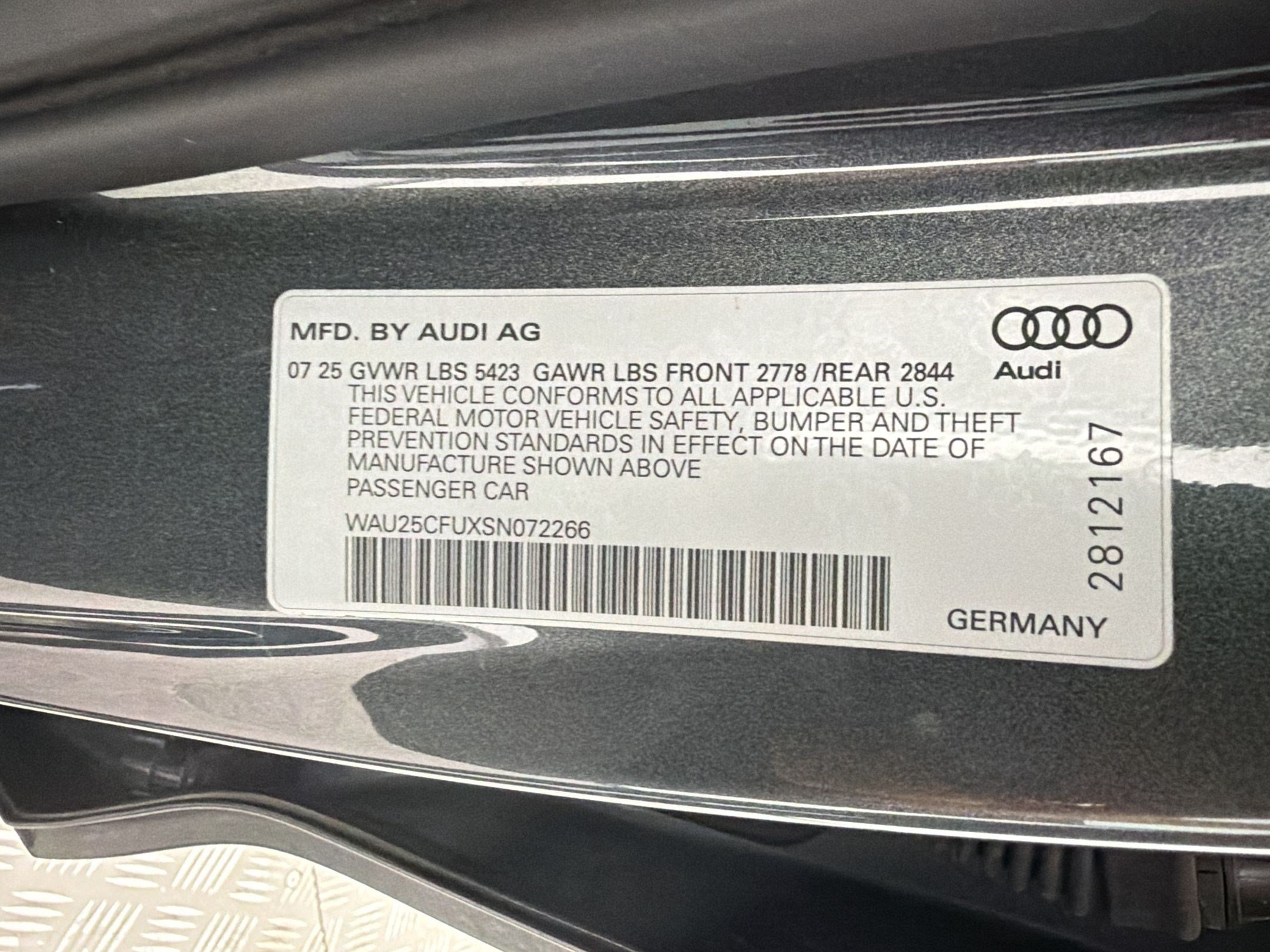 Certified 2025 Audi S5 Premium Plus w/ Premium Plus Package AWD/4WD image 20