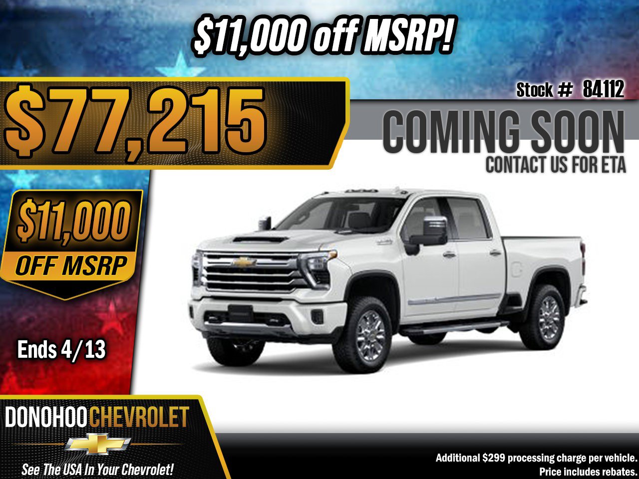 New 2026 Chevrolet Silverado 3500 High Country w/ Z71 Off-Road Package image 1