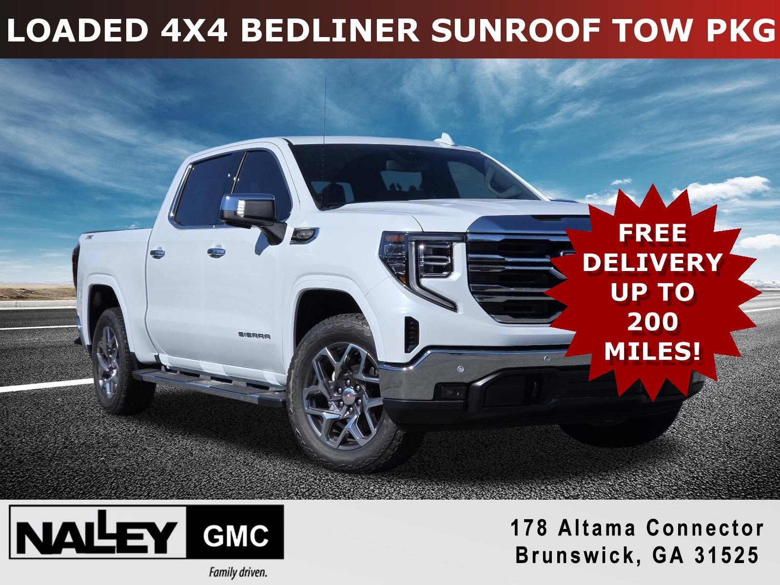 New 2026 GMC Sierra 1500 SLT w/ SLT Premium Plus Package