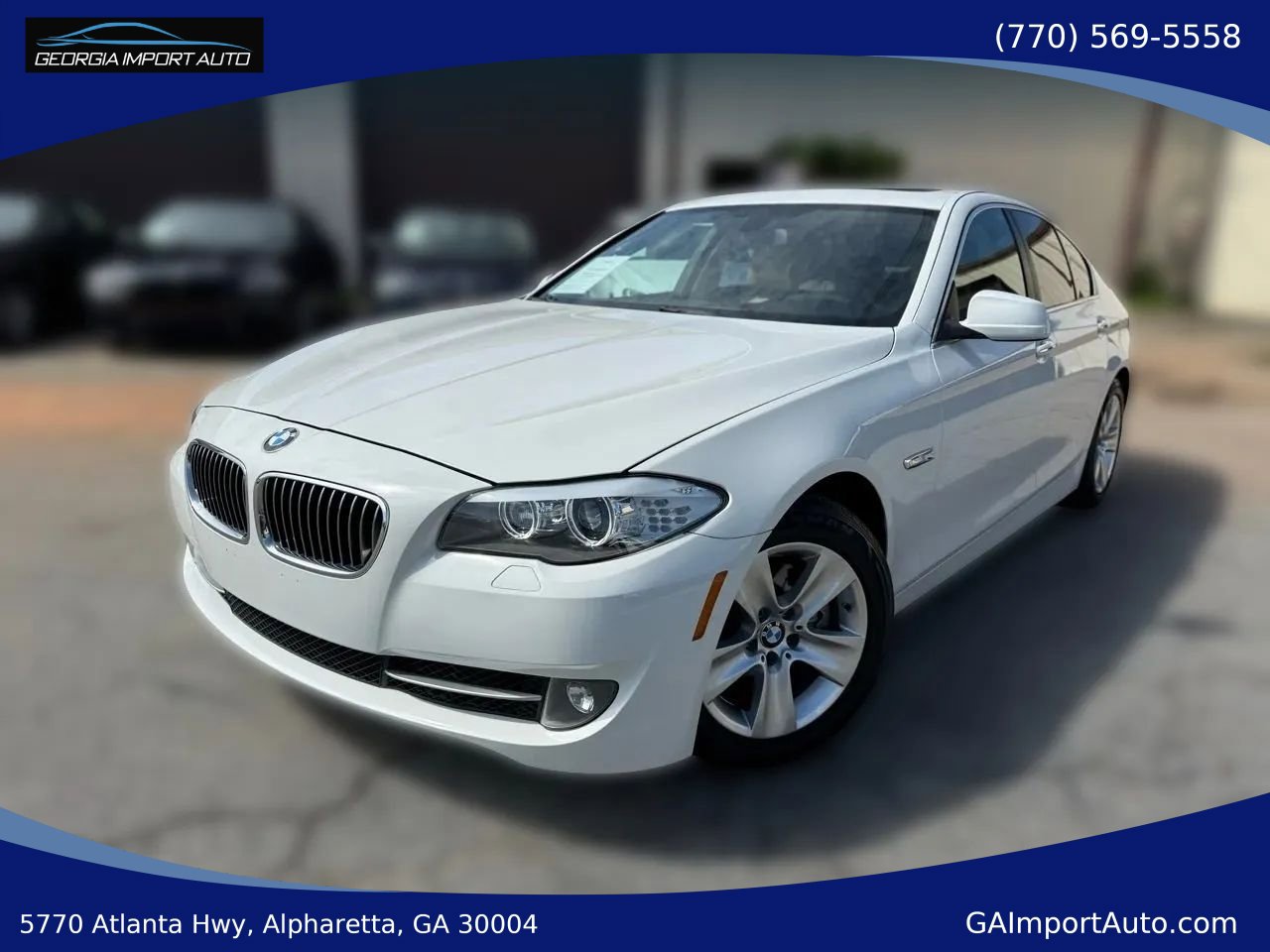 Used 2013 BMW 528i Sedan