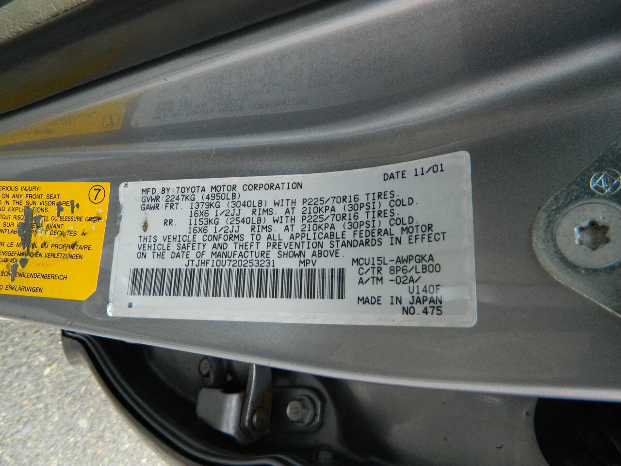Used 2002 Lexus RX 300 4WD image 26