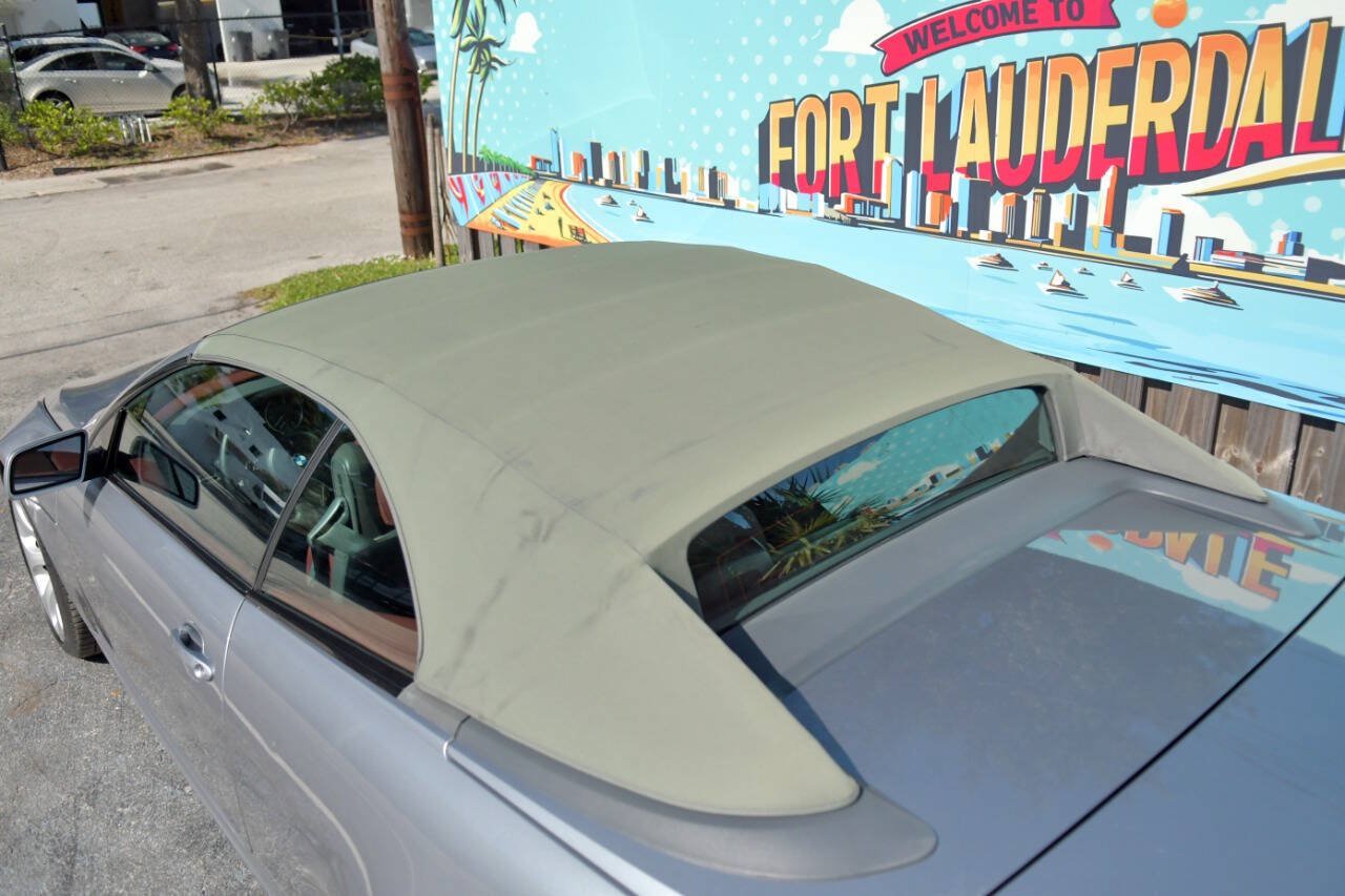 Used 2005 BMW 645Ci Convertible RWD image 9