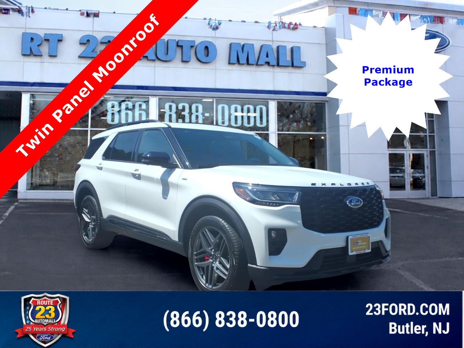 Certified 2025 Ford Explorer ST-Line w/ Premium Package AWD/4WD video 1