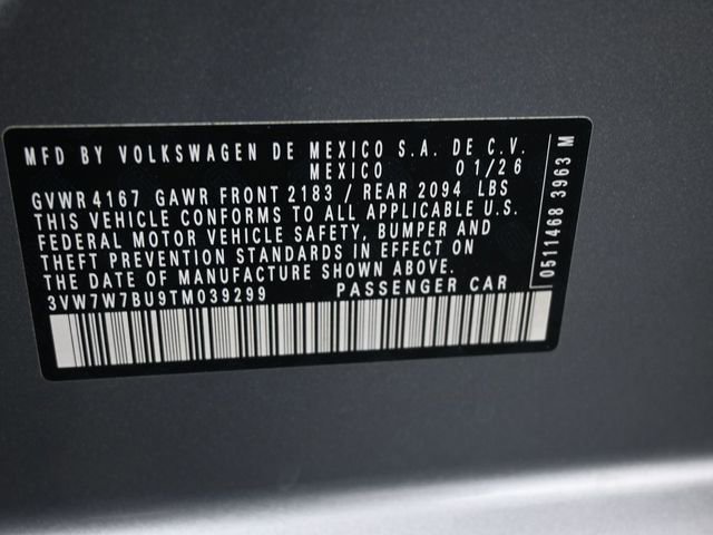 New 2026 Volkswagen Jetta SE FWD image 18