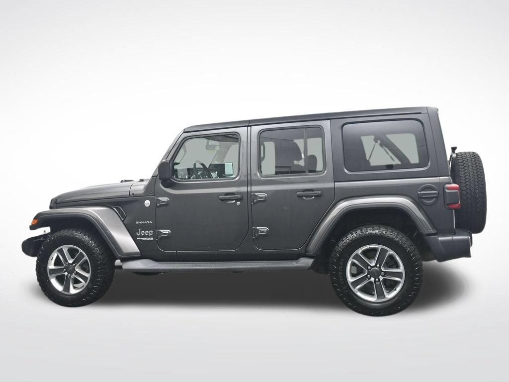 Used 2020 Jeep Wrangler Unlimited Sahara w/ Dual Top Group AWD/4WD image 10