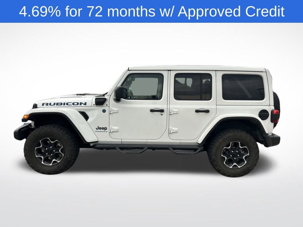 Used 2023 Jeep Wrangler Unlimited Rubicon 4xe w/ Cold Weather Group image 3