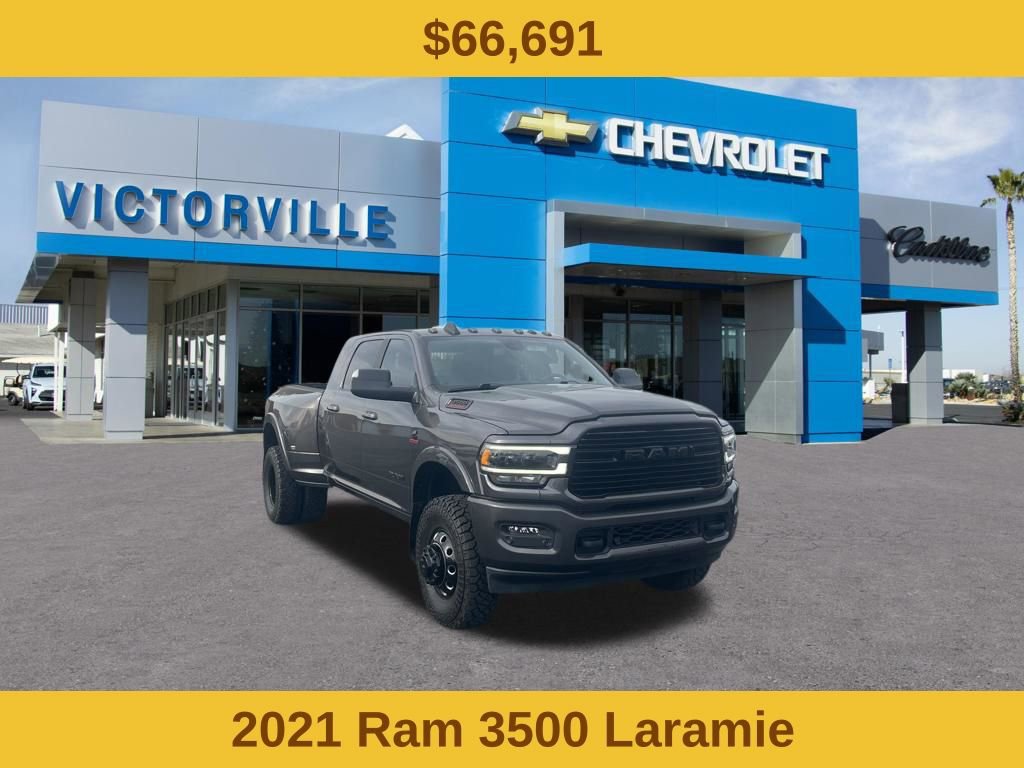 Used 2021 RAM 3500 Laramie w/ Night Edition image 2