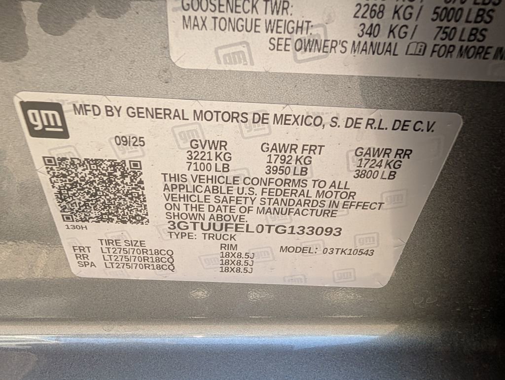 New 2026 GMC Sierra 1500 AT4X image 22